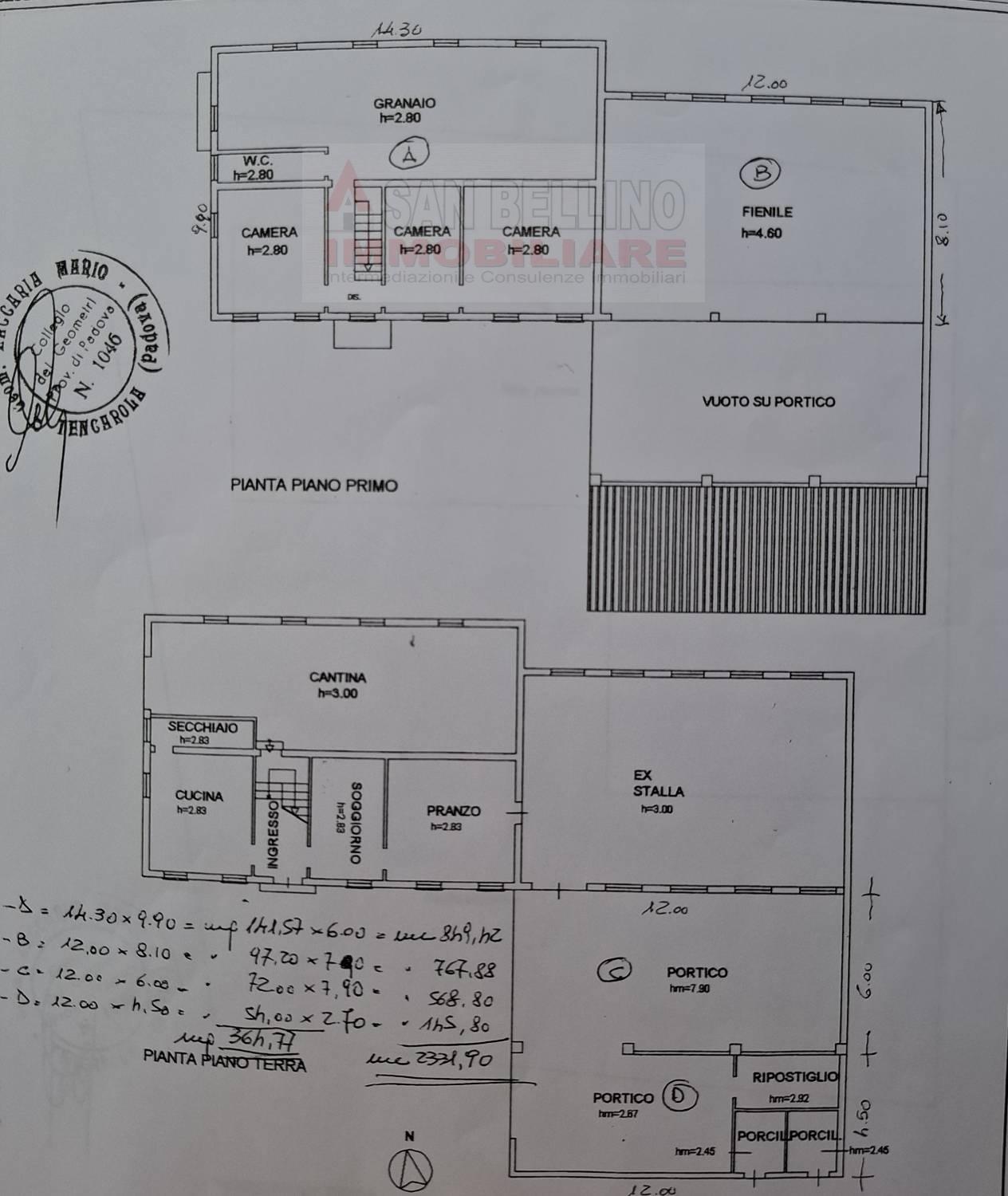 Rustico in vendita a Tencarola, Selvazzano Dentro (PD)